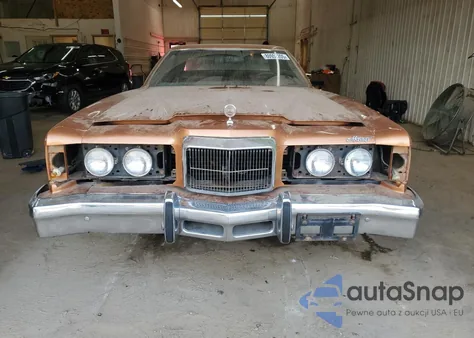 1976 Mercury Cougar Xr7 из США, поврежденный, VIN 6A9EH575567
